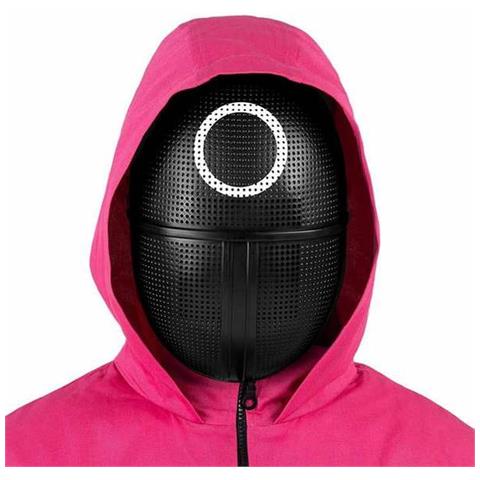 Maschera Squid Game Nero Cerchi - Foto 2