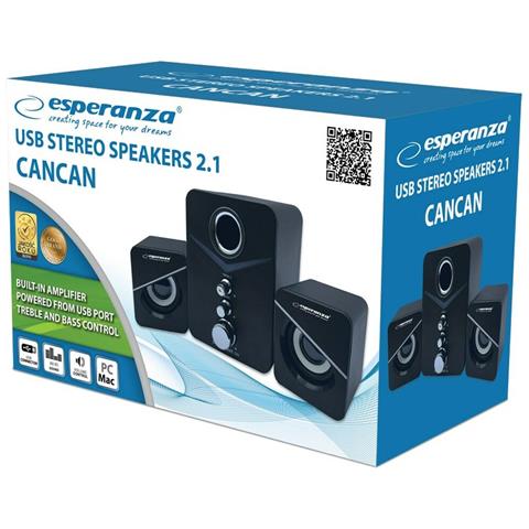Altoparlanti Pc Esperanza Ep153 Azzurro Bianco - Foto 4