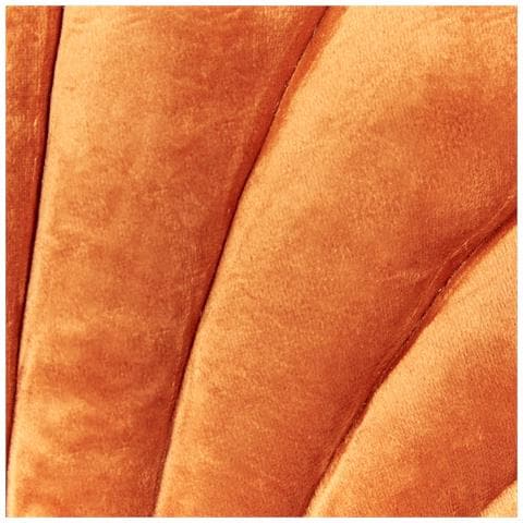 Cuscino Decorativo Consolida Velluto Tinta Unita Arancione - Foto 5