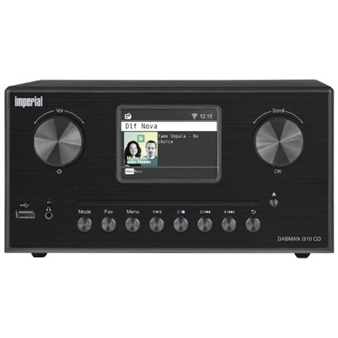 IMPERIAL DABMAN i310 CD Microsistema audio per la casa Nero - Foto 3