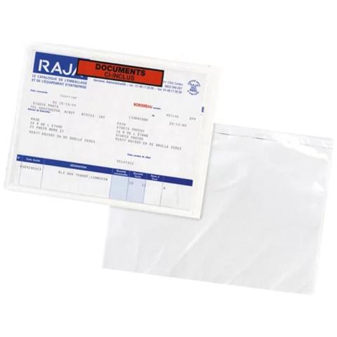 Borsa Portadocumenti Adesiva - 22,5 X 16,5 Cm - Foto 1