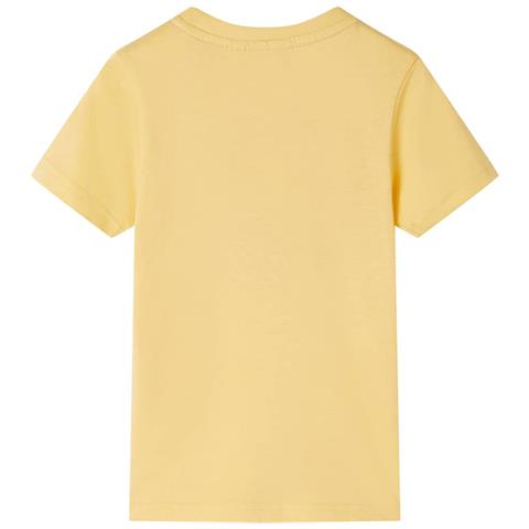 Maglietta Da Bambino A Maniche Corte Gialla 116 - Foto 2