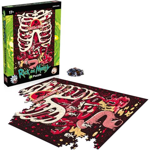 Rick And Morty - Rick And Morty Anatomy Park Puzzle (1000 Pz) - Foto 1