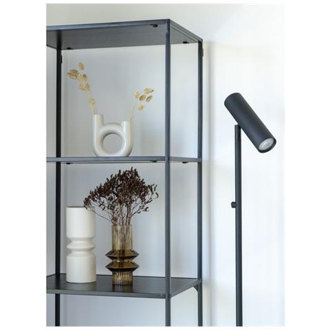 Libreria Vita - Nero - Metallo - 36x51x170 Cm - Foto 8