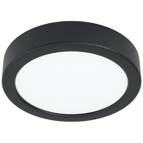 Plafoniera Moderna Fueva 5 Acciaio Nero Led Integrato 11w 4000k Ip20 - Foto 1