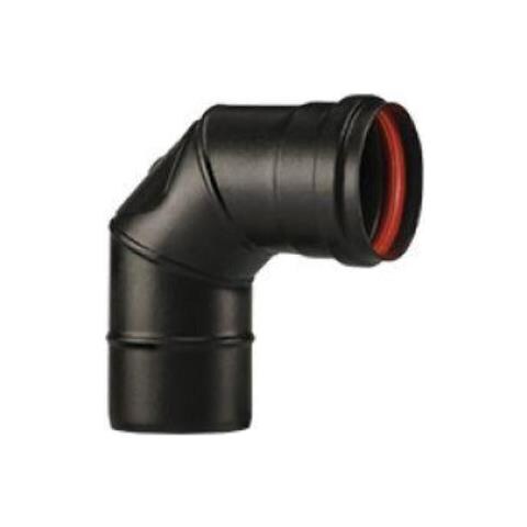 Curva Gomito 90° Per Canna Fumaria Stufa A Pellet - 8cm - Foto 1