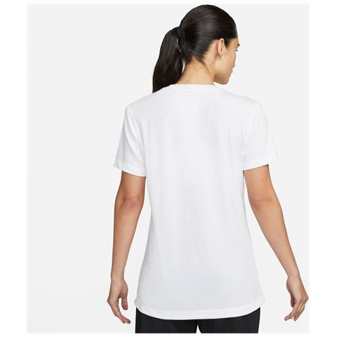 T-Shirt Swoosh Cw6967-100 Donna Taglia M Colore Bianco - Foto 2