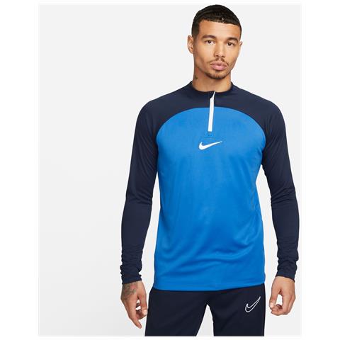 Maglia zip1/4 Academypro Dh9230-463 Uomo Taglia L Colore Royal Blue - Foto 1