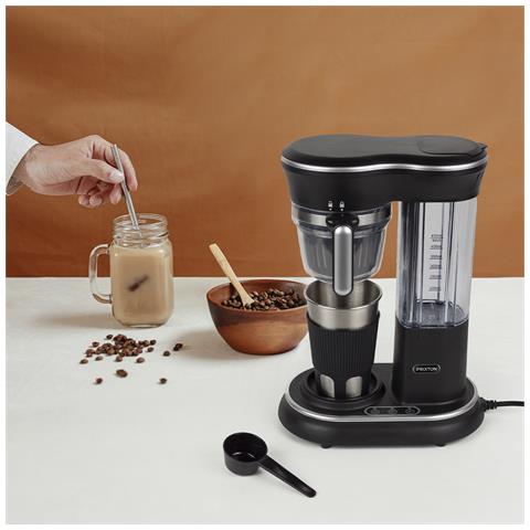 Macchina Da Caffè Con Macinacaffè Capri - Sistema Americano A Goccia - Bicchiere In Acciaio Inossidabile Con Coperchio - 600 W - Foto 2