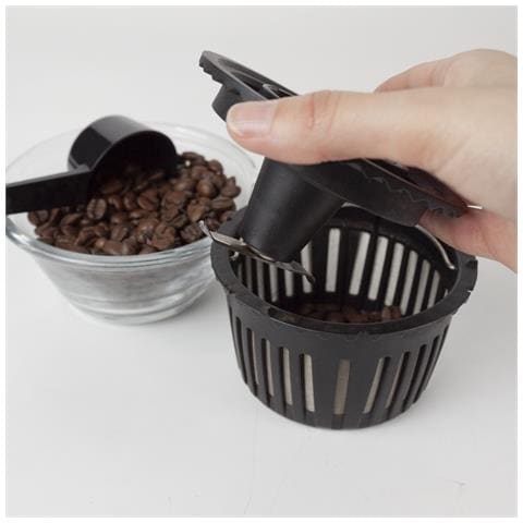 Macchina Da Caffè Con Macinacaffè Capri - Sistema Americano A Goccia - Bicchiere In Acciaio Inossidabile Con Coperchio - 600 W - Foto 7