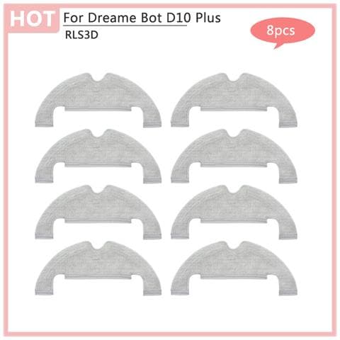 Panno Per Scopa Per Dreame Bot D10 Plus /rls3d /z10 Pro /l10 Plus Gray - Foto 2