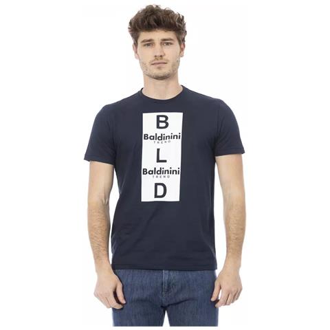 Maglietta In Cotone Blu - Xs - Foto 1