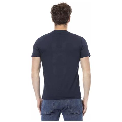 Maglietta In Cotone Blu - Xs - Foto 3