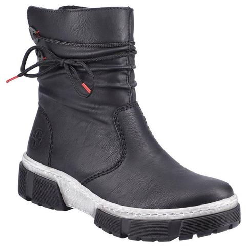 Black Casual Boots Stivali Sintetico E Tessile Scarpe Donna Nero Eu 36, X8658-00 - Foto 2