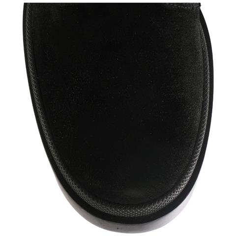 Gia Booties Stivaletti Pelle Scamosciata /nabuk Scarpe Donna Nero Eu 42, 8-105522 0100 - Foto 2