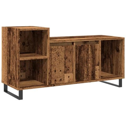 Mobile Porta Tv Legno Antico 100x35x55 Cm In Legno Multistrato - Foto 2