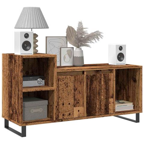 Mobile Porta Tv Legno Antico 100x35x55 Cm In Legno Multistrato - Foto 3