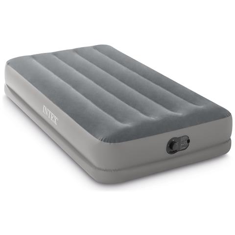 Set Materassino Gonfiabile - 191x99x30 Cm - Grigio - Include Accessori Coordinati Cb15 - Foto 2