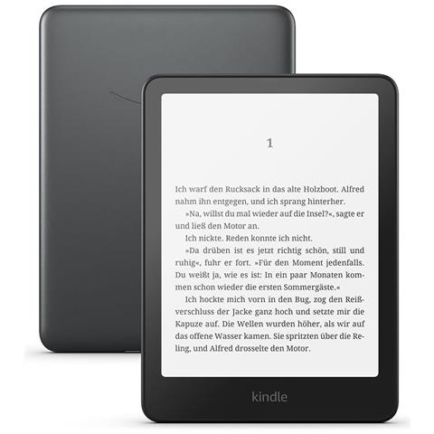 Kindle Paperwhite Signature Edition lettore e-book Touch screen 32 GB Wi-Fi Nero, Metallico - Foto 1