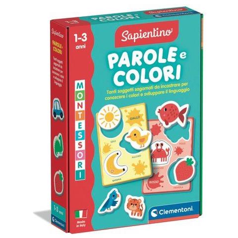 Gioco Educativo Clementoni 16849 Sapientino Montessori Parole E Colori - Foto 1