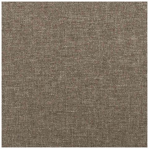 Giroletto a Molle con Materasso Tortora 120x190 cm in Tessuto - Foto 9