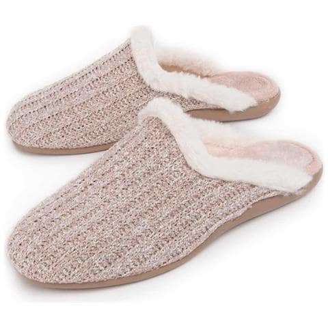 Pantofola Northome Louslip Beige Beige Tessuto - Foto 1