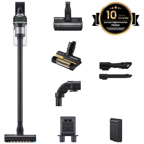 Scopa Elettrica 2 in 1 VS20C85G2TN Capacità 0.8 L Senza Sacco Potenza 580 W Colore Cromo Nero - Foto 1