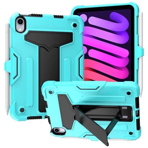 Custodia Per Ipad Mini 6 8.3"" Con Supporto E Alloggiamento Per Stilo Menta - Foto 1