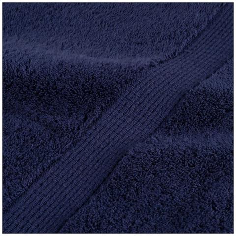 Asciugamani Ospiti SOLUND 2 pz Blu Navy 30x50 cm 600gsm - Foto 7