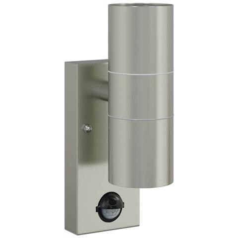 Lampada da parete per esterni Argento 7 x 10 x 22 cm - Foto 1