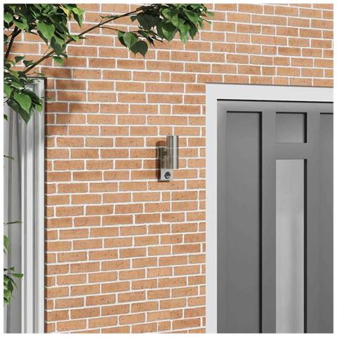 Lampada da parete per esterni Argento 7 x 10 x 22 cm - Foto 2