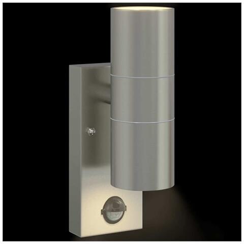 Lampada da parete per esterni Argento 7 x 10 x 22 cm - Foto 9