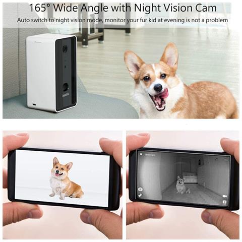 Telecamera Per Distributore Di Snack Per Animali Domestici 1080p Grandangolare Per Cani/gatti - Foto 2