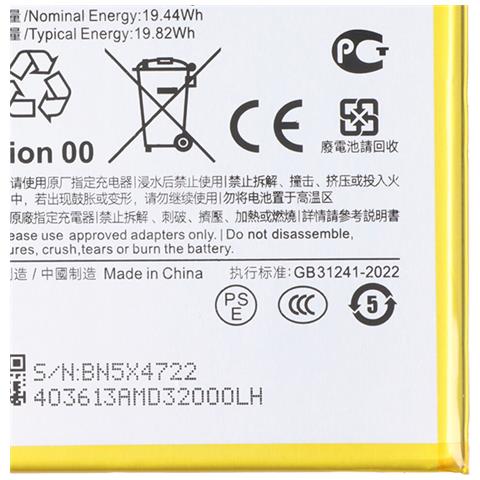Batteria Li-polimero 3,84v Per Xiaomi Redmi 14c Compatibile Bn5x 5160mah - Foto 2