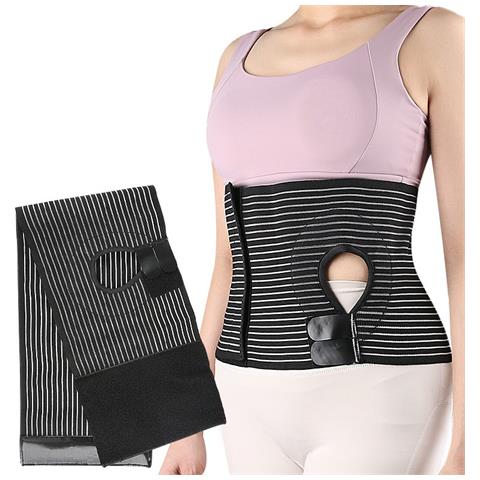 Cintura Di Supporto Per Stomia Regolabile - Fascia Addominale Elastica Per Supporto Stomia  L - Foto 2