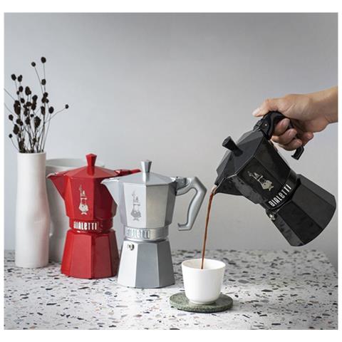 Caffettiera Italiana Nera Da 6 Tazze - 0009066 - Foto 2
