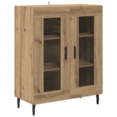 Credenza Rovere artigianale 69,5 x 34 x 90 cm Legno multistrato - Foto 1