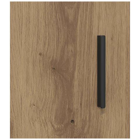 Credenza Rovere artigianale 69,5 x 34 x 90 cm Legno multistrato - Foto 9