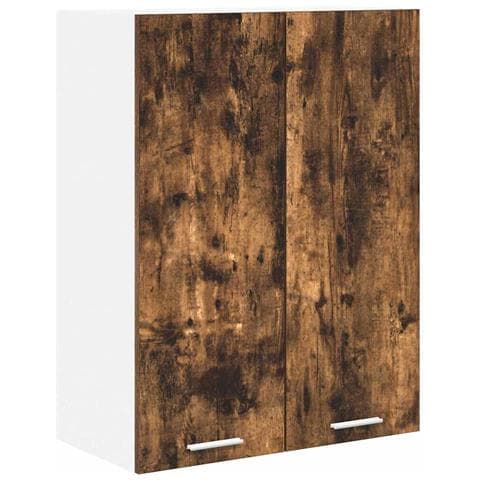 Armadio pensile con porta Riga Rovere fumé 60 x 31 x 80 cm - Foto 1