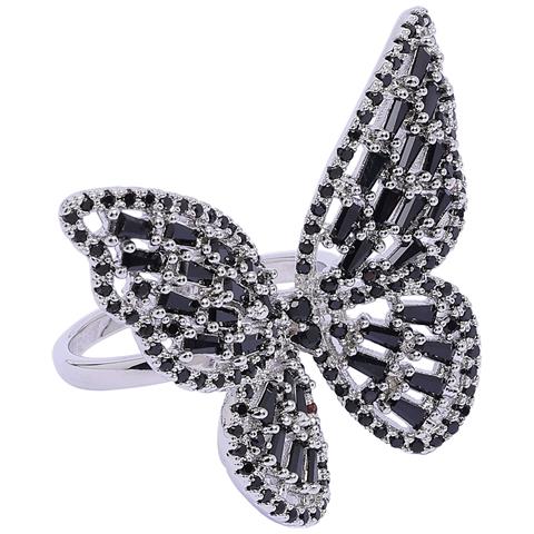 Anello Farfalla Capricciosa Scintillante - Taglia Unica - Foto 6