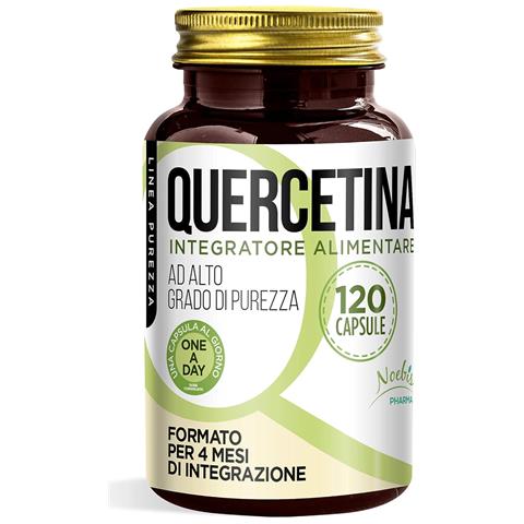 Quercetina 200 mg 120 Capsule - Alto Grado di Purezza - Flavonoide in Capsule Vegetali (Confezione quintupla) - Foto 1