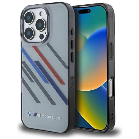 Bmw Motosport Iml Case Per Iphone 16 Pro - Grigio - Foto 1
