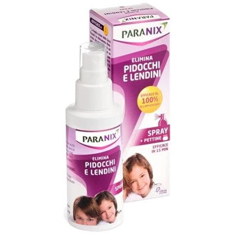 Trattamento Pidocchi e Lendini Paranix Spray 100 ml + Pettine - Foto 1