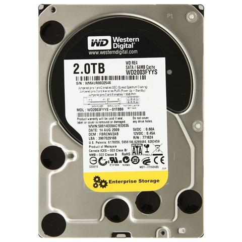 Hard Disk WD RE4 (Raid Edition) 2 Tb 3.5" Sata Buffer 64 Mb 7200 rpm - Foto 1