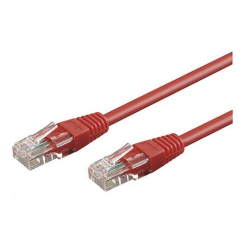 ICOC U6AG-100-RE - Cavo di rete Patch in Rame Cat. 6A Rosso UTP 10 mt - Foto 2