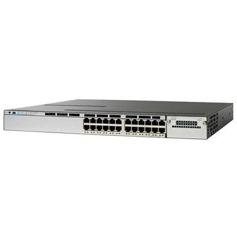 Catalyst 3850 Switch 24 Porte Gigabit Ethernet 10/100/1000 IP Services - Foto 1