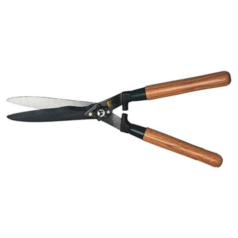 Forbici per Siepe Lama Ondulata 225 Mm Manici in Legno di Quercia - Foto 2
