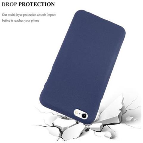Cadorabo Custodia Compatibile Con Apple Iphone 6 Plus / Iphone 6s Plus In Frost Blu Scuro - Coperchio Protettivo In Silicone Tpu Flessibile - Foto 10