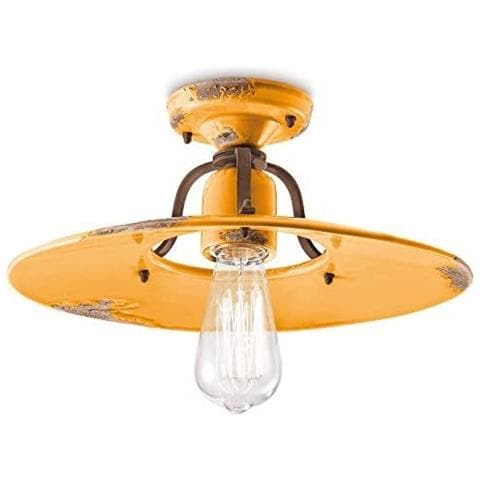 Country C1445, Plafoniera D40, - Giallo - Foto 1