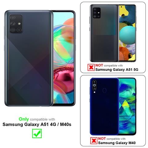 Custodia Compatibile Con Samsung Galaxy A51 In Grigio Fiore - Coperchio Protettivo In Design Floreale Con Chiusura Magnetica, Funzione Stand E Slot Per Carte - Foto 11